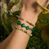 Emerald Luck | Clover Bracelet
